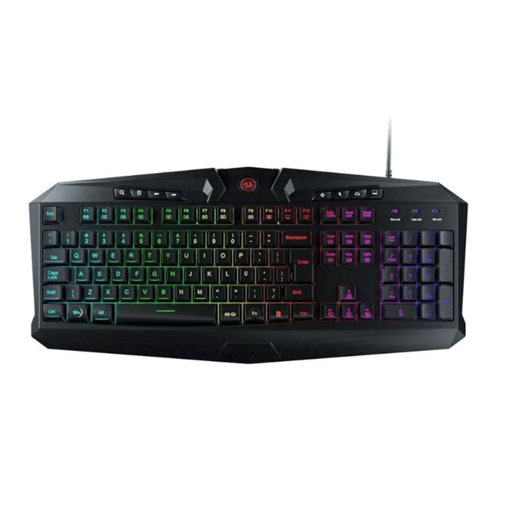 Teclado Gamer Membrana RGB