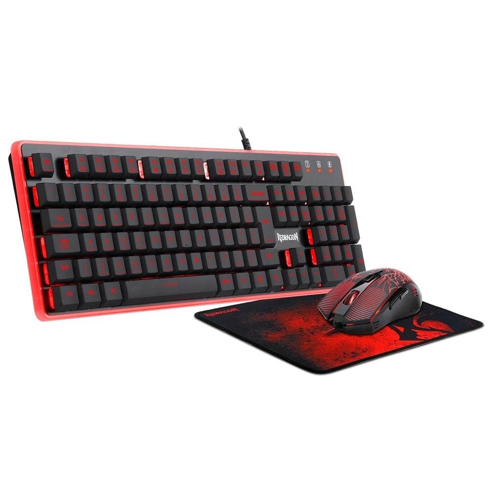 Kit Gamer Teclado + Mouse + Headset