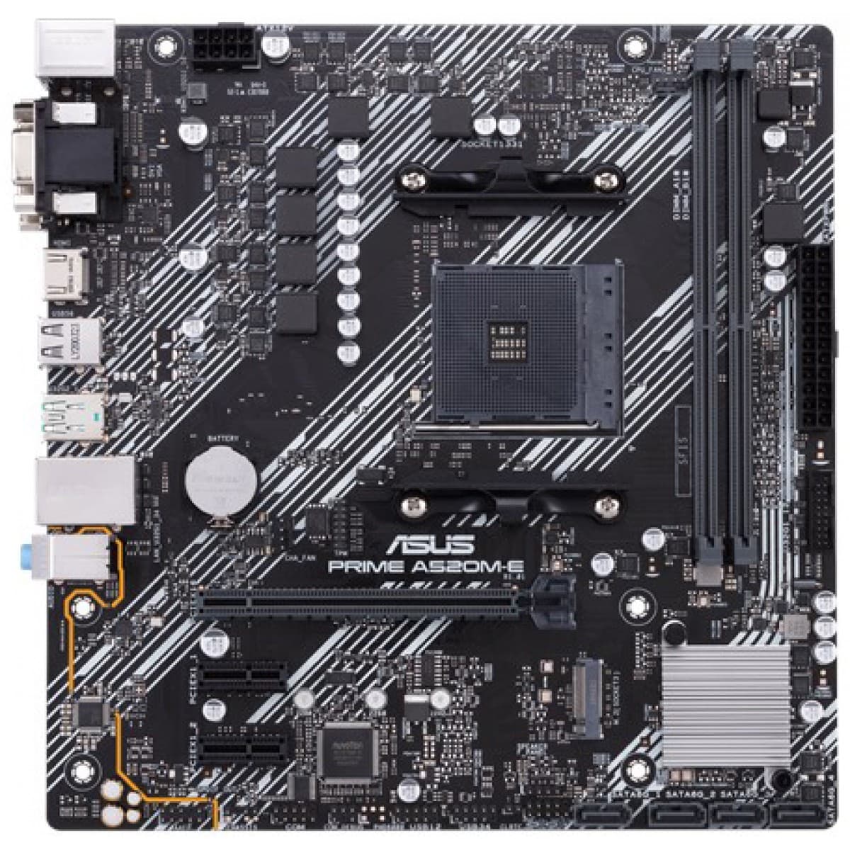 Placa-mãe A520M AM4