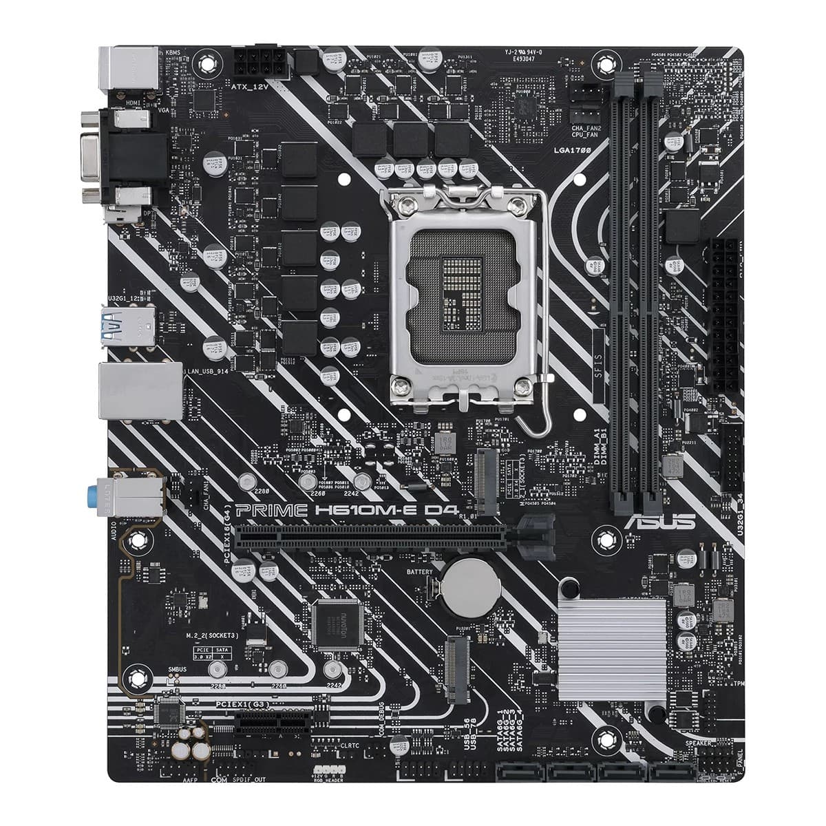 Placa-mãe H610M LGA1700
