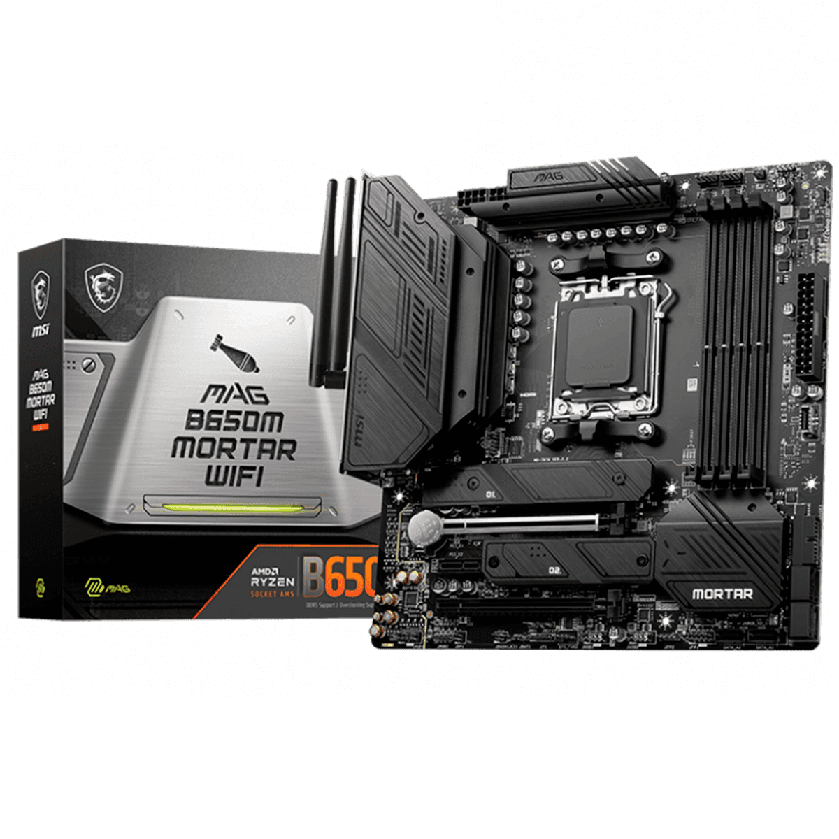 Placa-mãe B650M AM5 DDR5
